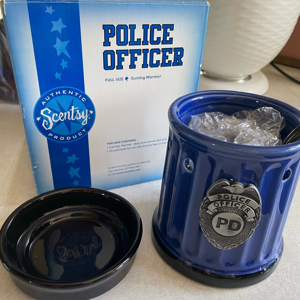 NEW Police Officer Scentsy Warmer